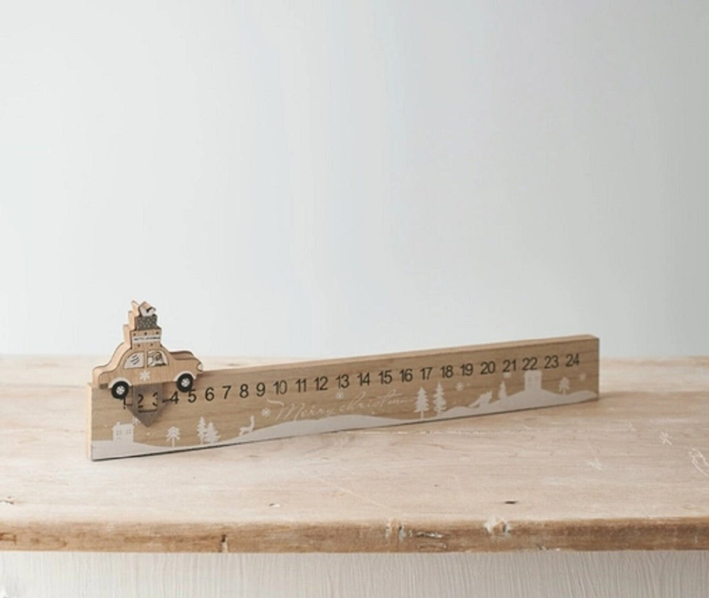 Wooden Countdown Calendar