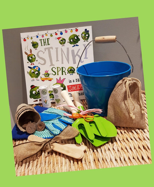 Gift Set for Children - Brussel & Sweetcorn Seedlings Gift Set