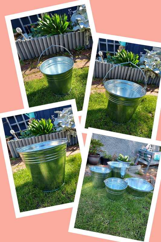 Zinc Collection - 4 Planters