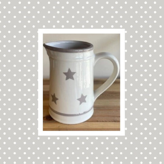 Ceramic star jug