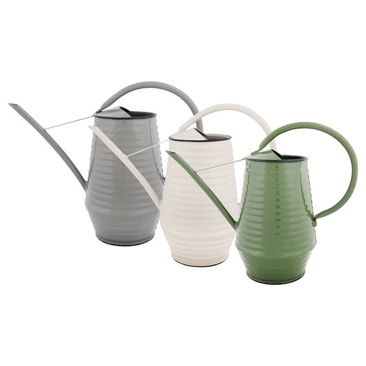 Watering Can - Assorted colours (cream, green or grey)