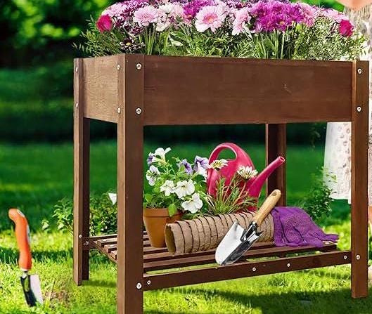 Raised Bed on Feet Planter