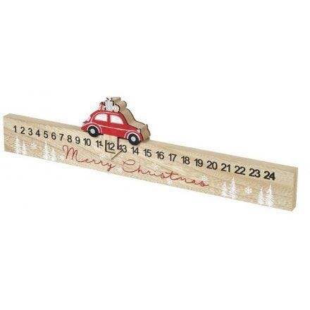 Wooden Countdown Calendar