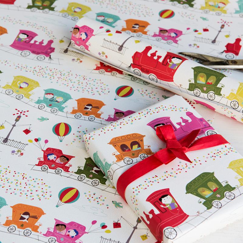 Gift Wrap in vintage and retro designs