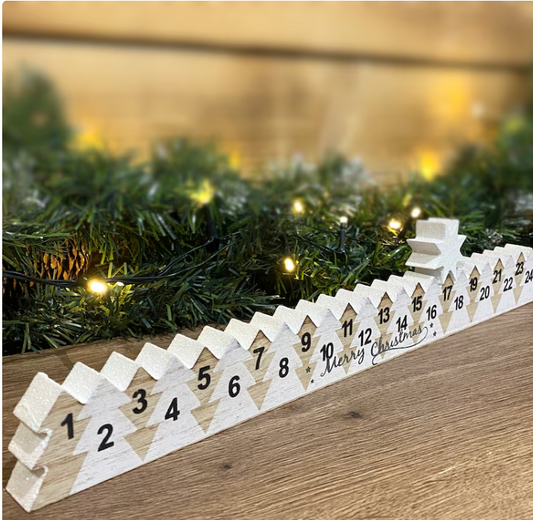 Wooden Countdown Calendar